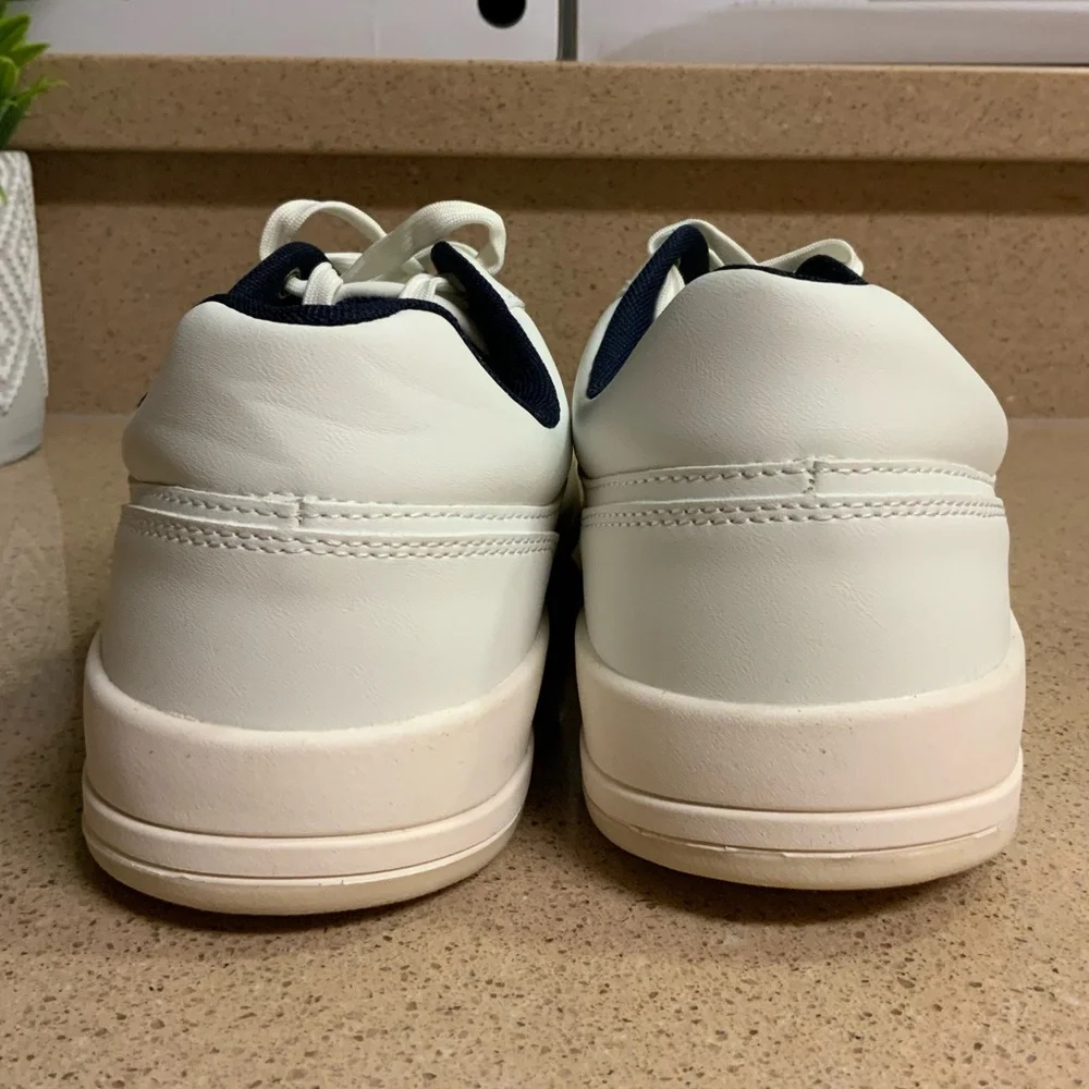 TRETORN Dennis White Athletic blue trim Sneakers